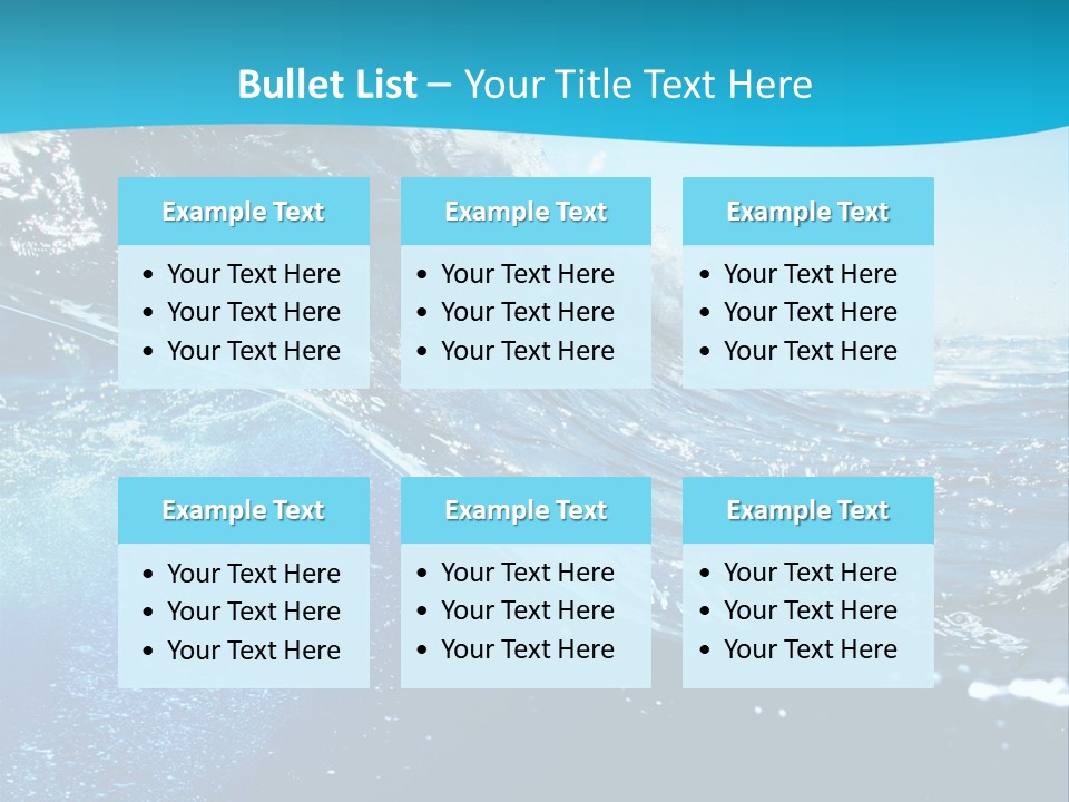 Adventure Environment Wave PowerPoint Template