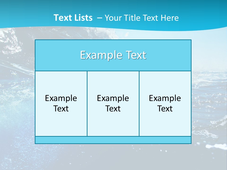 Adventure Environment Wave PowerPoint Template