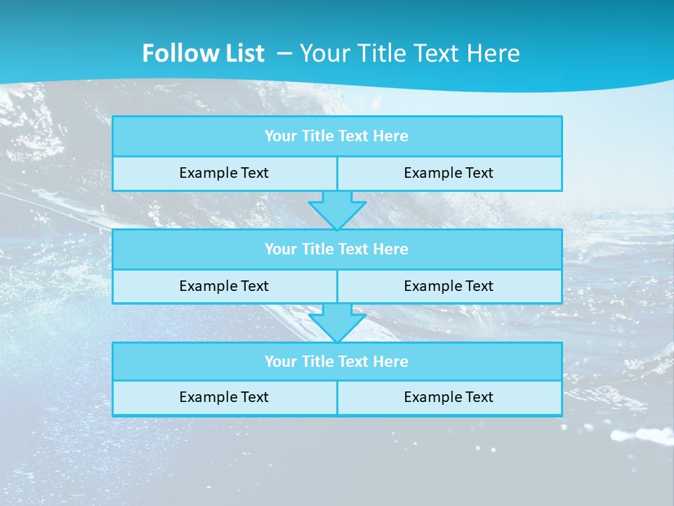 Adventure Environment Wave PowerPoint Template