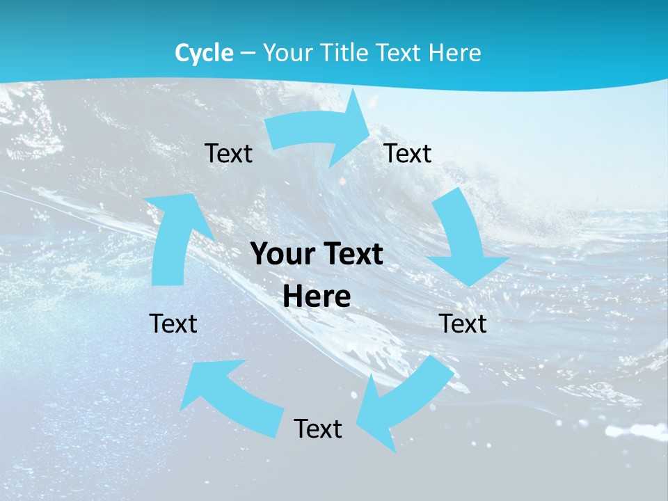 Adventure Environment Wave PowerPoint Template