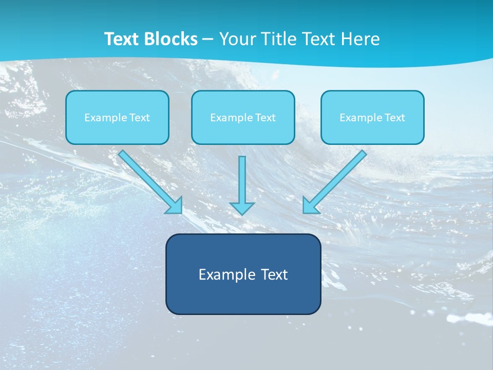 Adventure Environment Wave PowerPoint Template