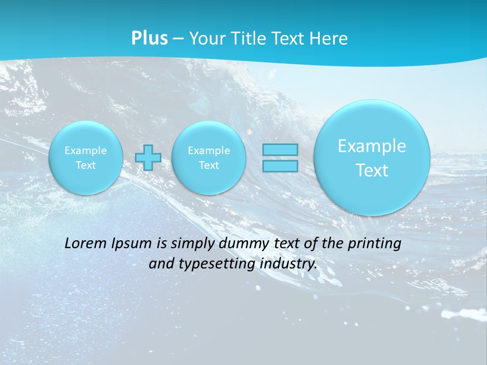 Adventure Environment Wave PowerPoint Template