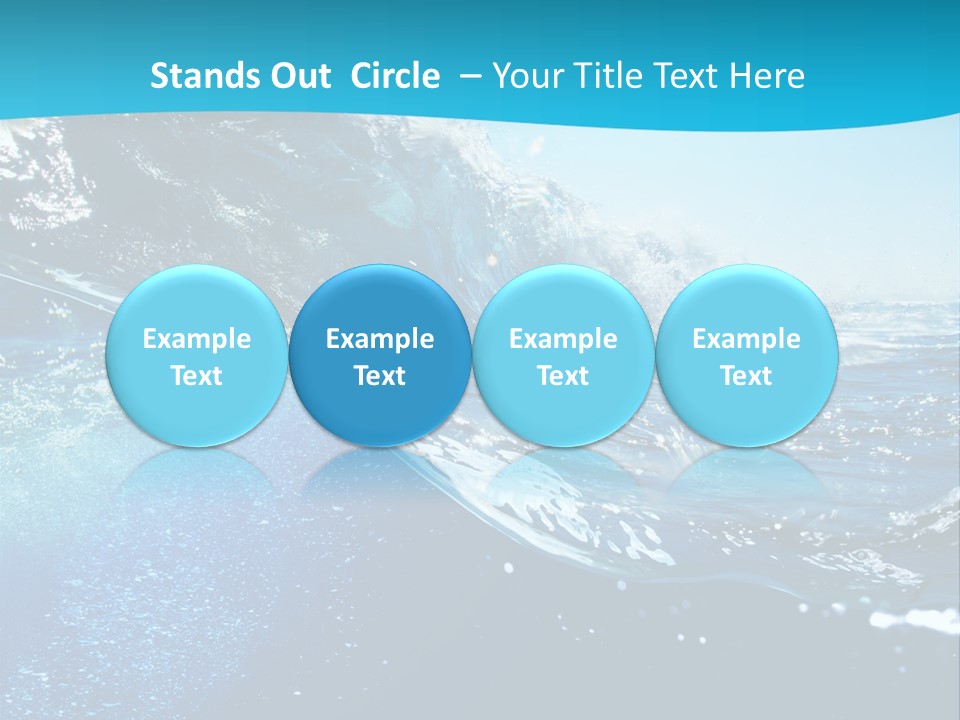 Adventure Environment Wave PowerPoint Template