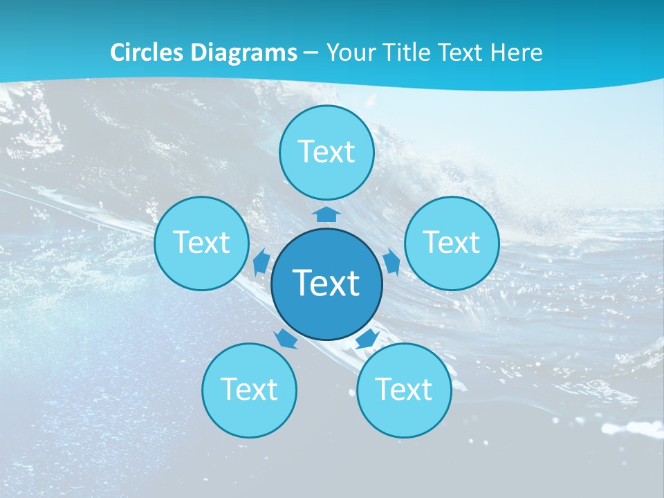 Adventure Environment Wave PowerPoint Template