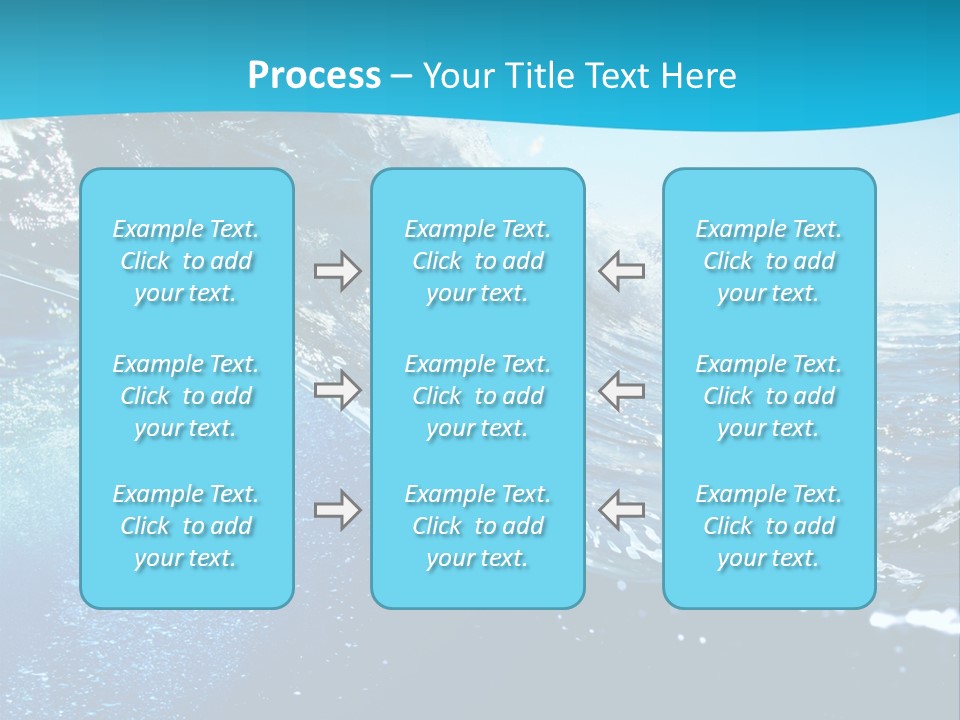 Adventure Environment Wave PowerPoint Template