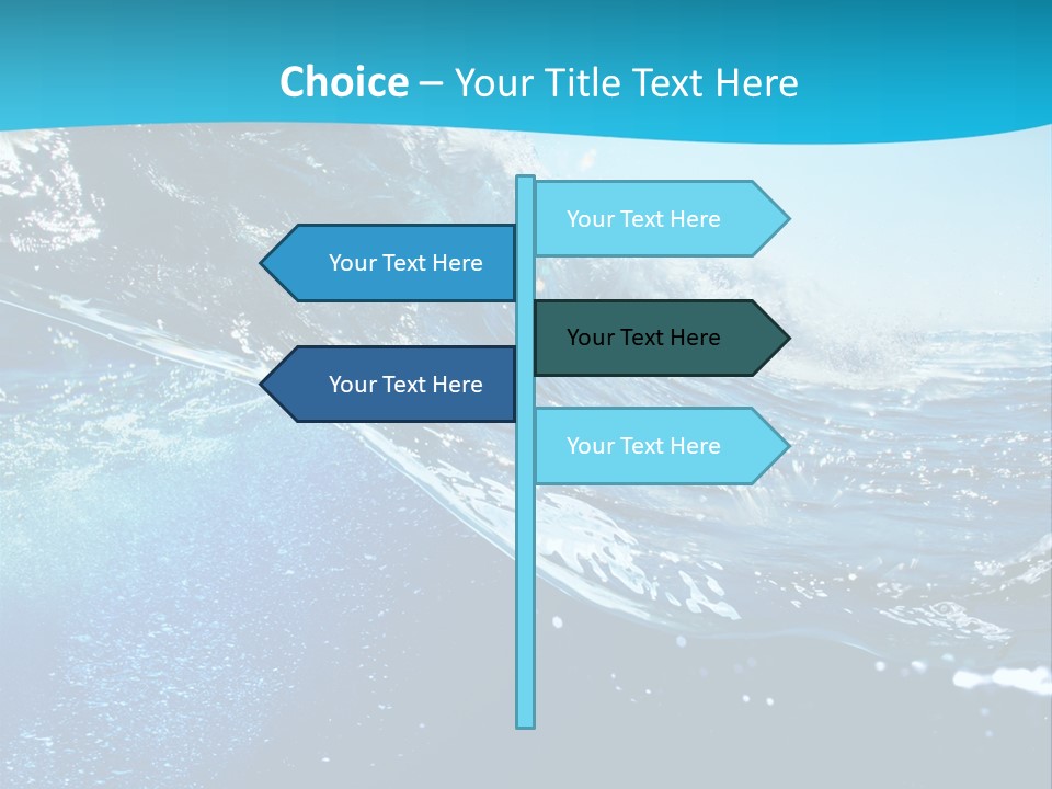 Adventure Environment Wave PowerPoint Template