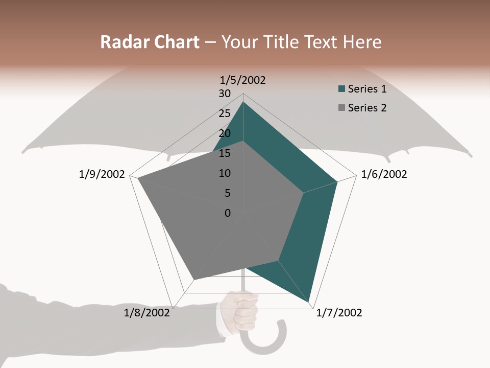 Parasol Symbol Elegant PowerPoint Template