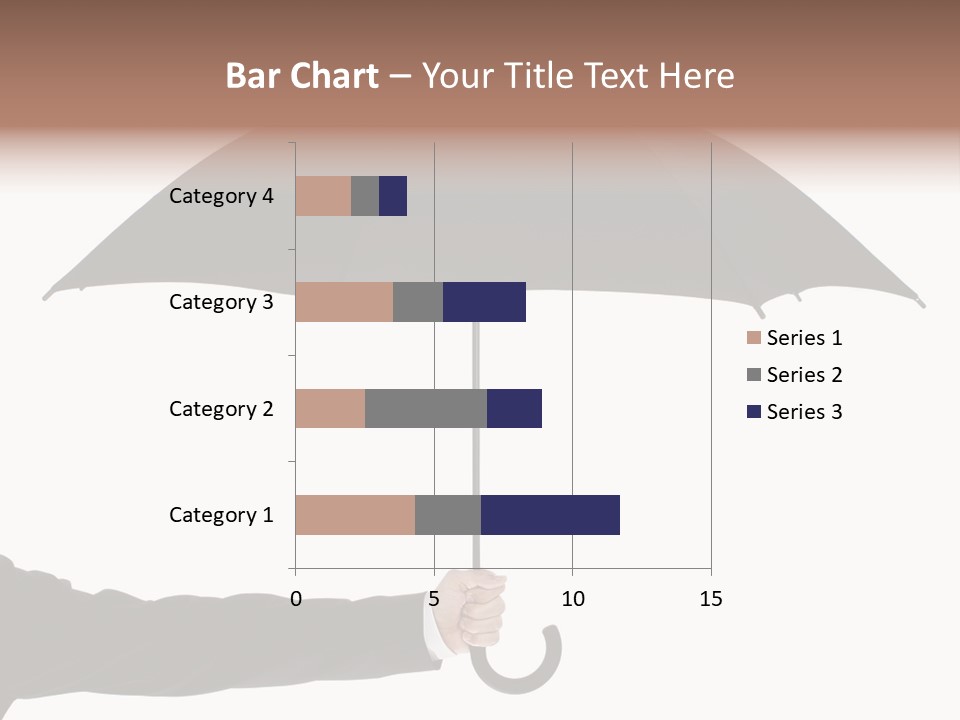Parasol Symbol Elegant PowerPoint Template