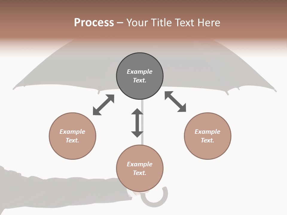 Parasol Symbol Elegant PowerPoint Template