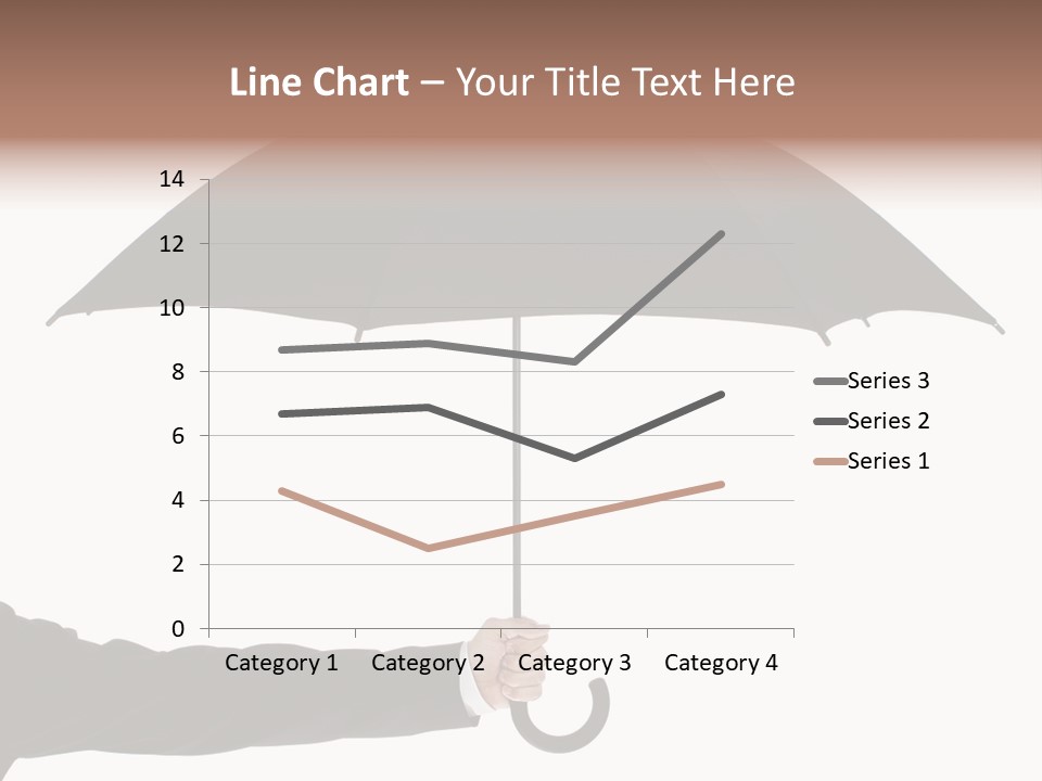 Parasol Symbol Elegant PowerPoint Template