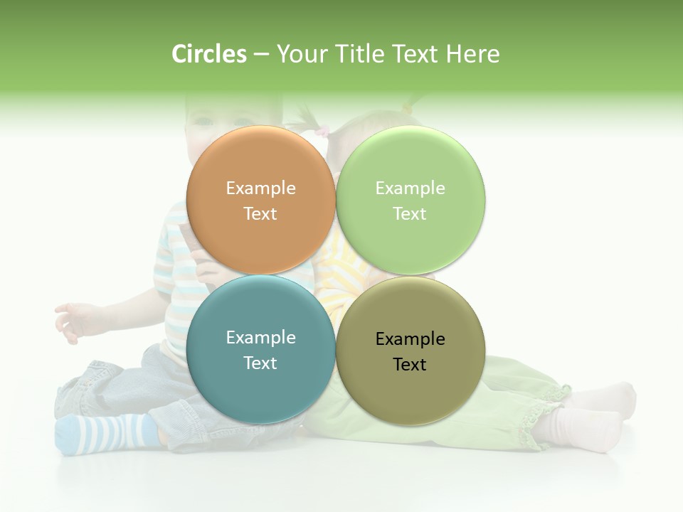 Green Cute Food PowerPoint Template