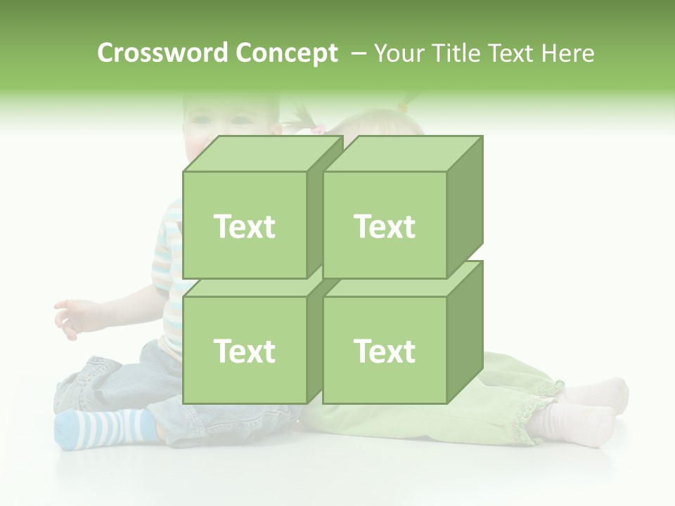 Green Cute Food PowerPoint Template