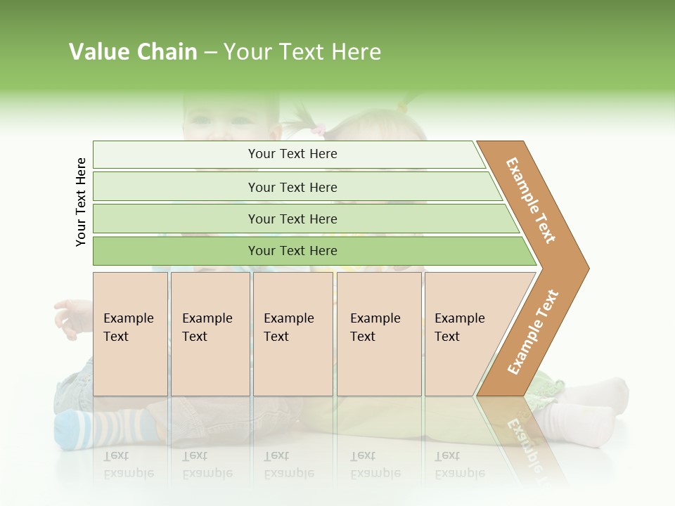 Green Cute Food PowerPoint Template