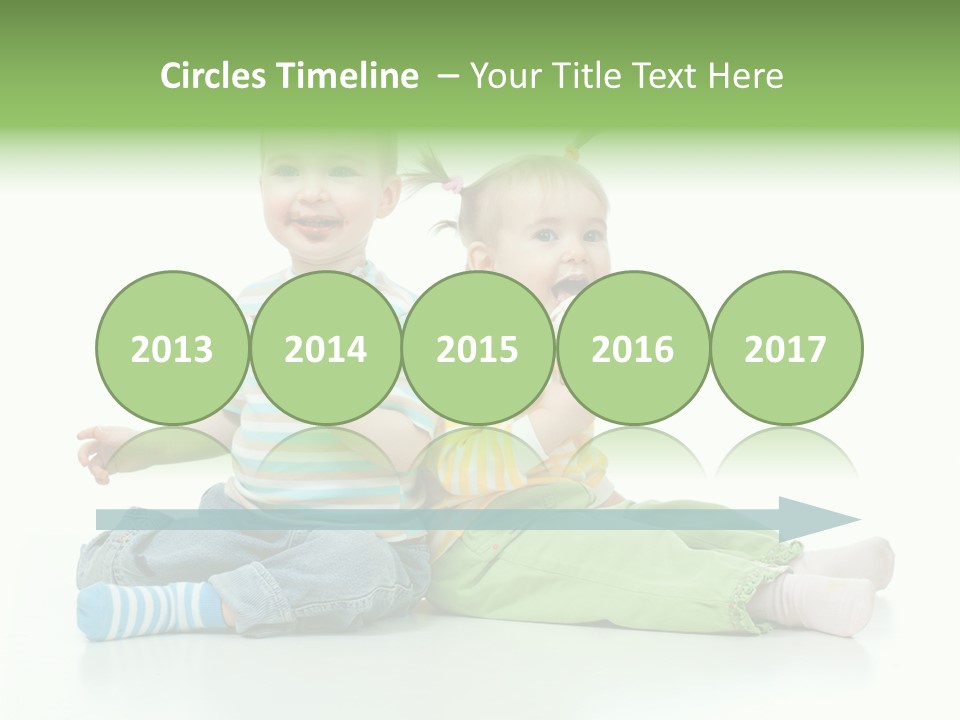 Green Cute Food PowerPoint Template