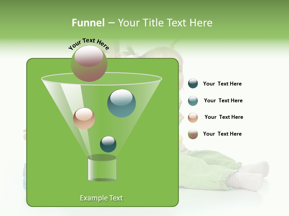 Green Cute Food PowerPoint Template