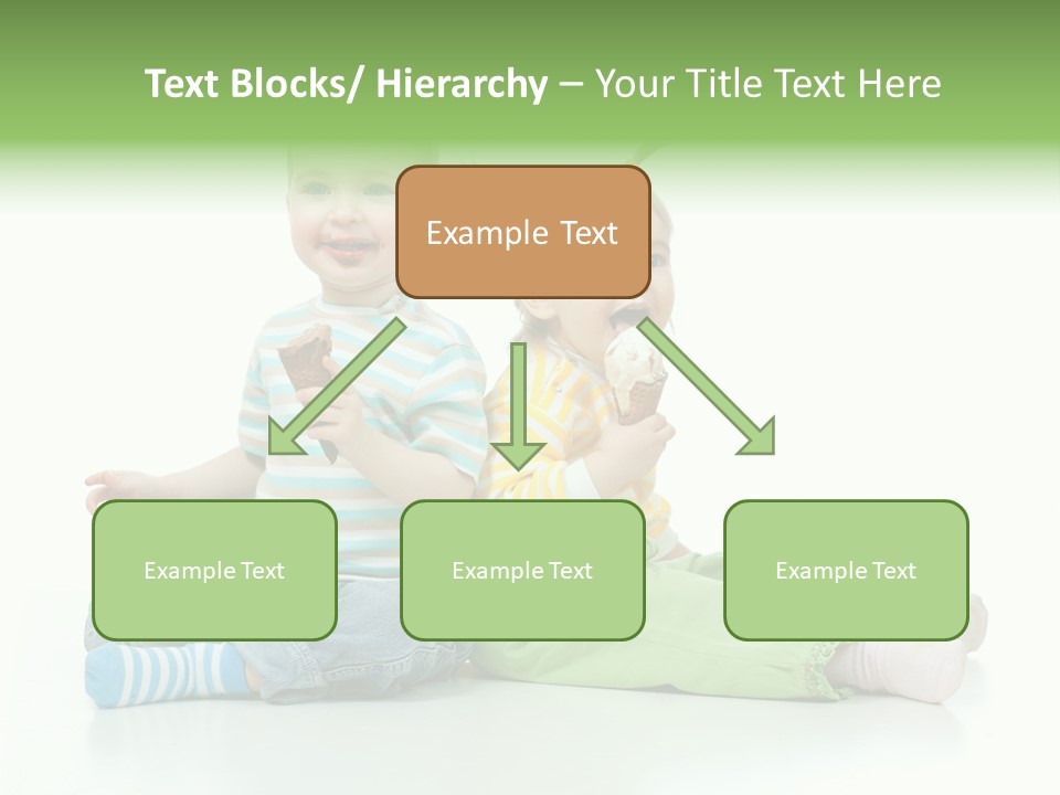Green Cute Food PowerPoint Template