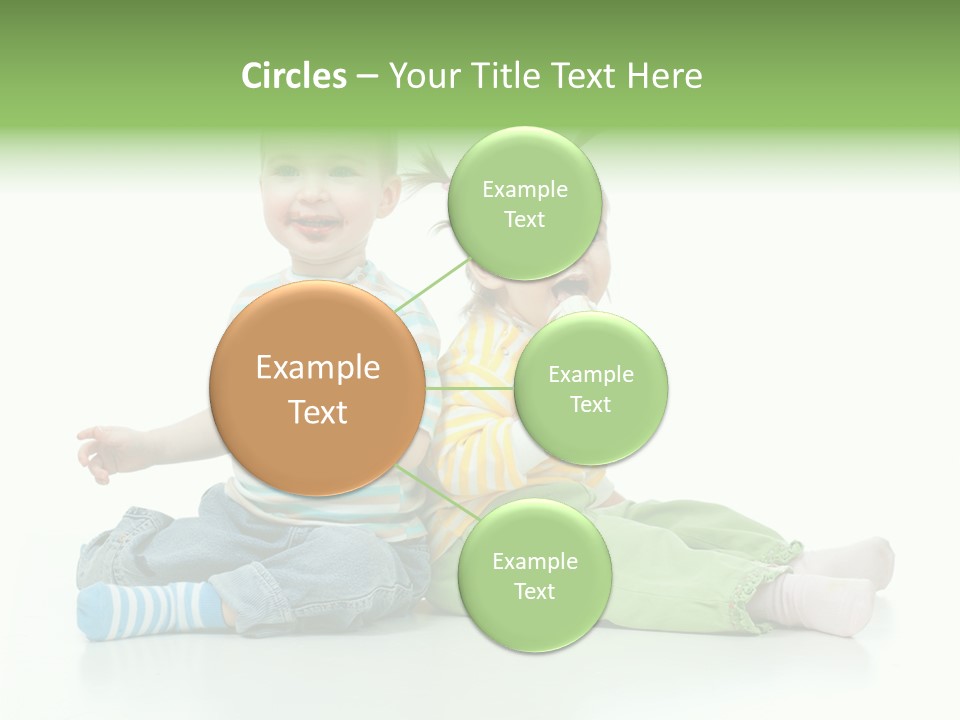 Green Cute Food PowerPoint Template