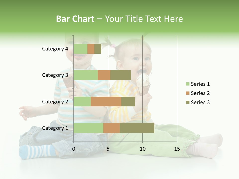 Green Cute Food PowerPoint Template
