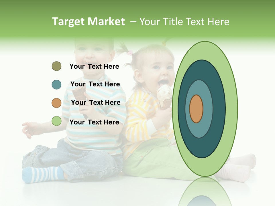 Green Cute Food PowerPoint Template