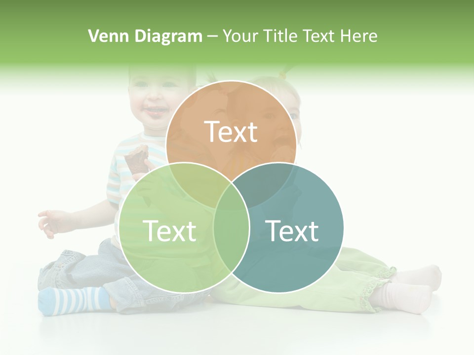 Green Cute Food PowerPoint Template