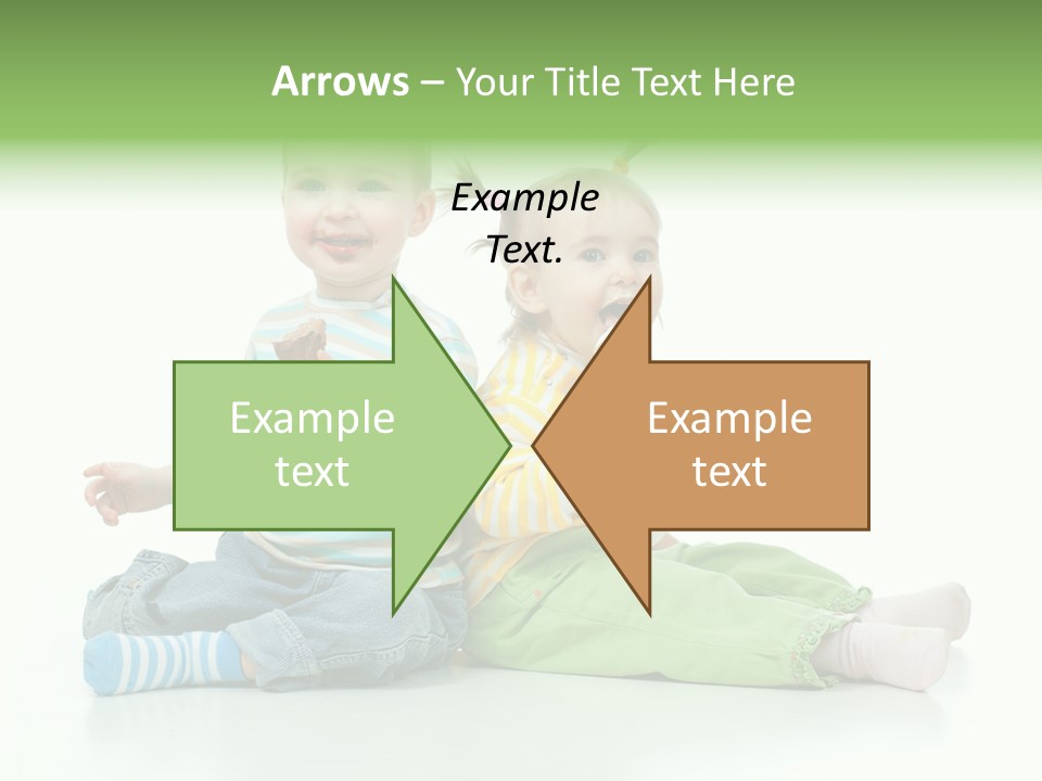 Green Cute Food PowerPoint Template