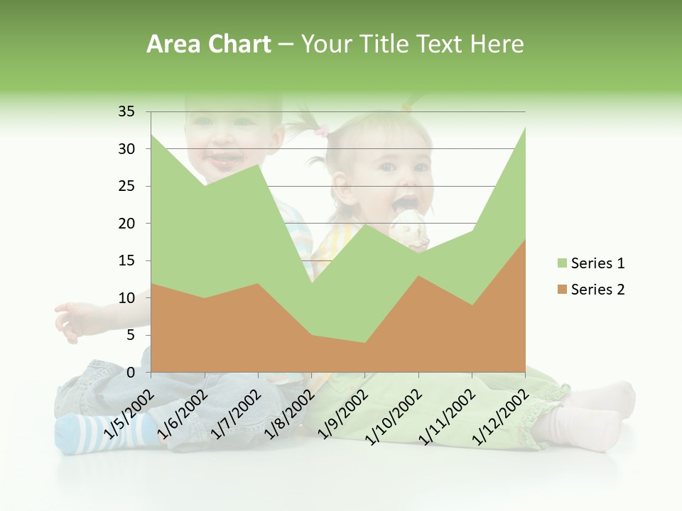 Green Cute Food PowerPoint Template