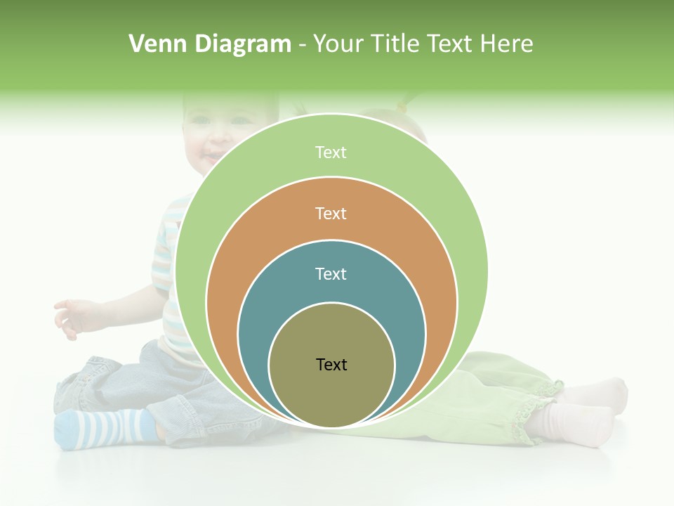 Green Cute Food PowerPoint Template