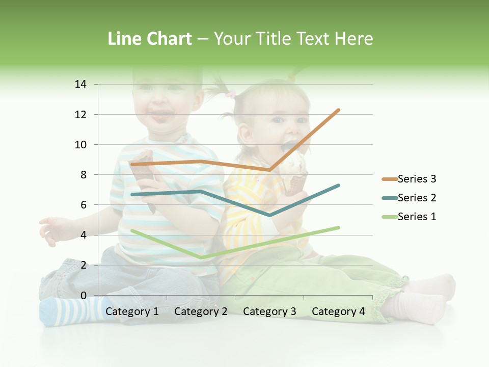 Green Cute Food PowerPoint Template