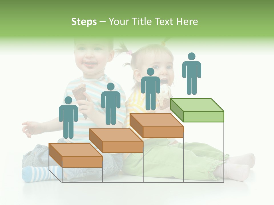 Green Cute Food PowerPoint Template