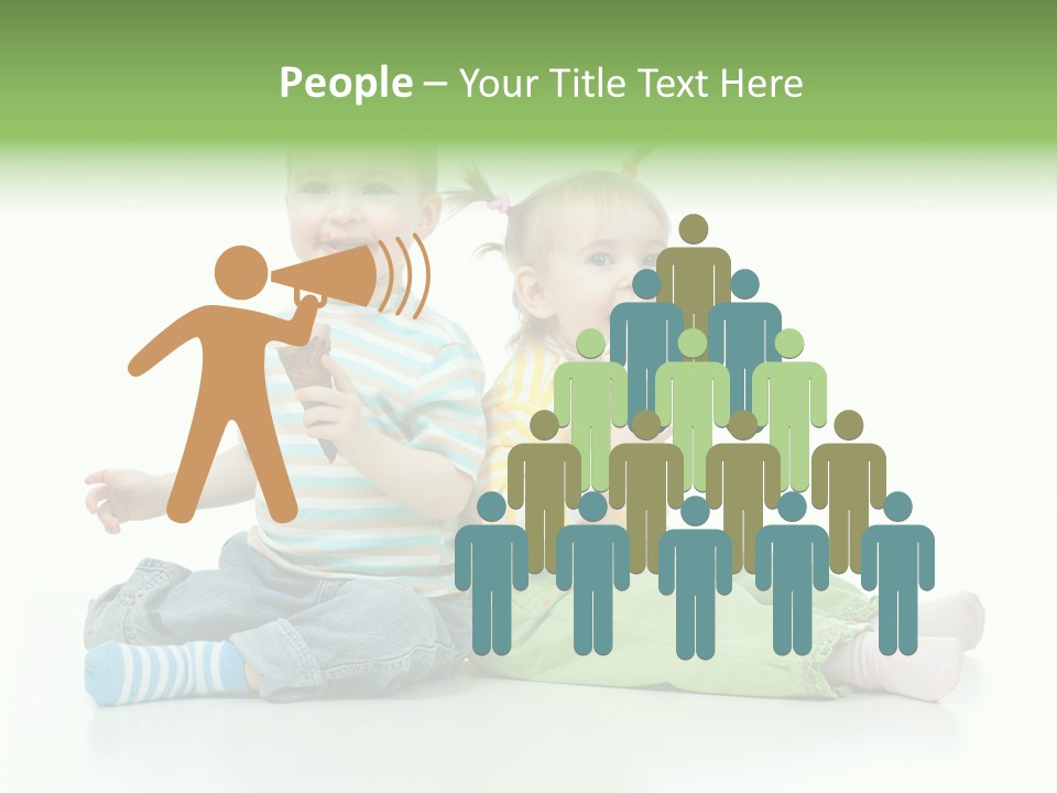 Green Cute Food PowerPoint Template