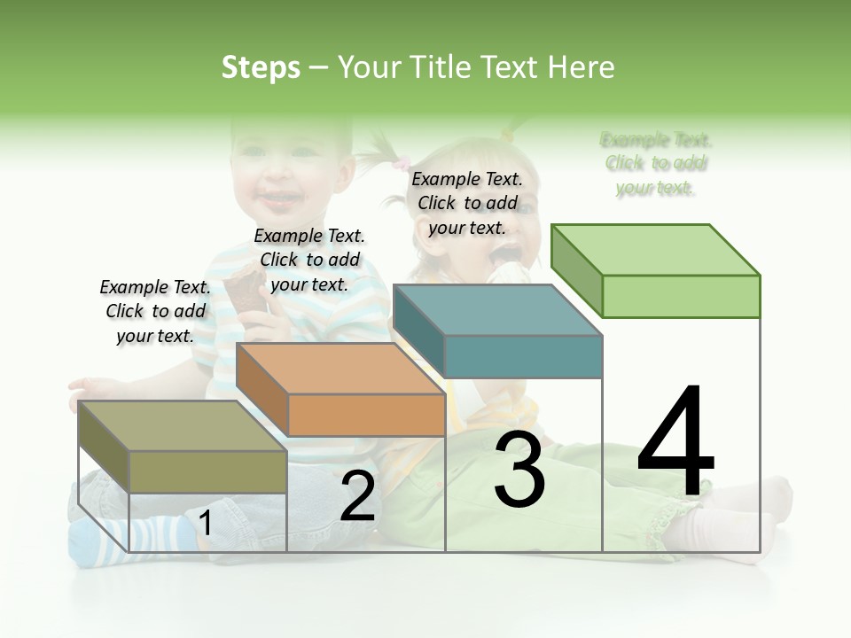 Green Cute Food PowerPoint Template