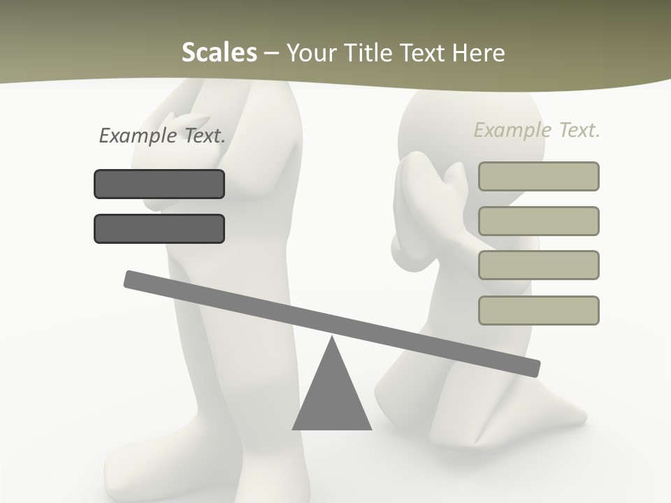 Contrast Quarrel Difference PowerPoint Template