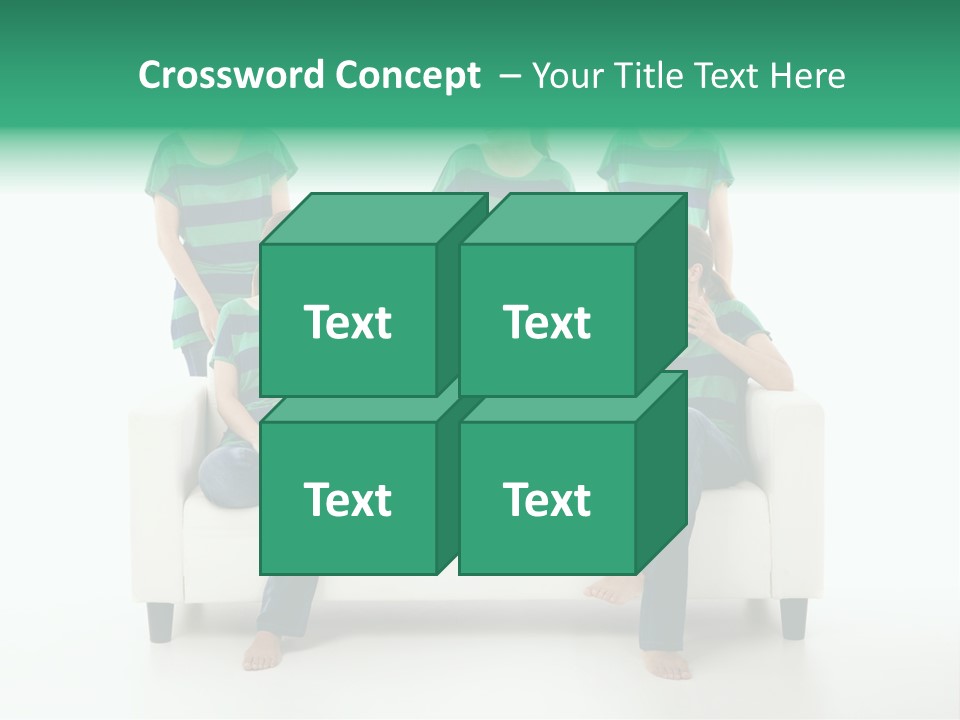Girl Comfort Comfortable PowerPoint Template