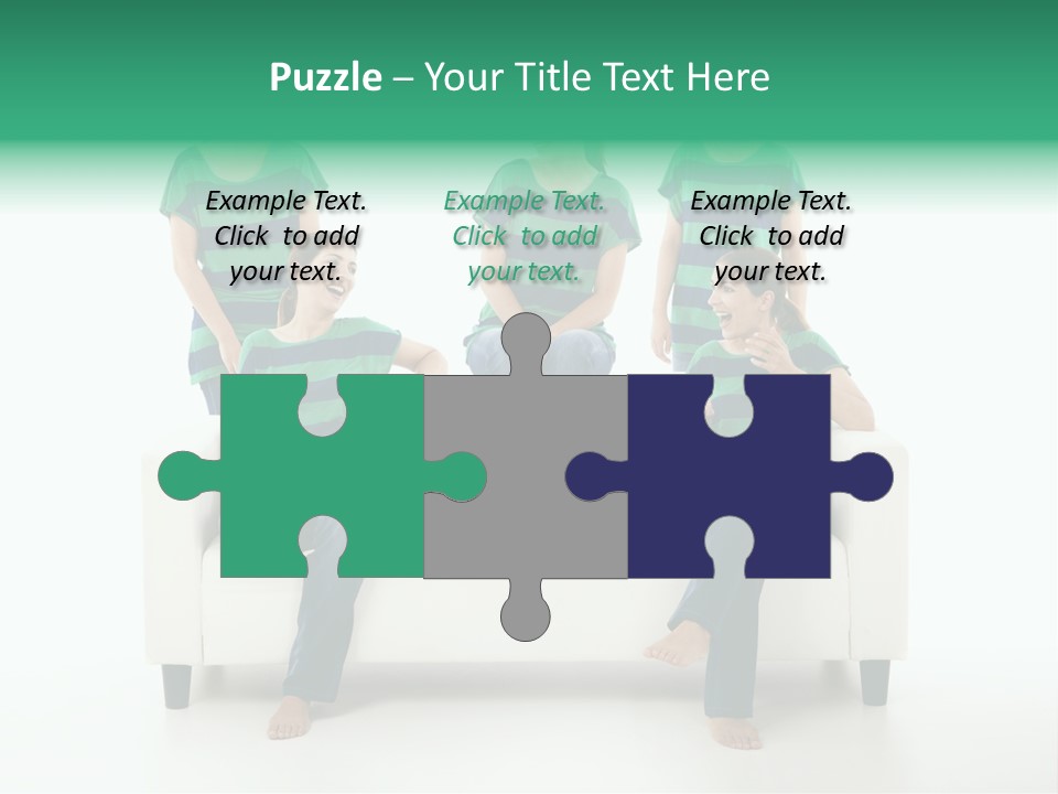 Girl Comfort Comfortable PowerPoint Template