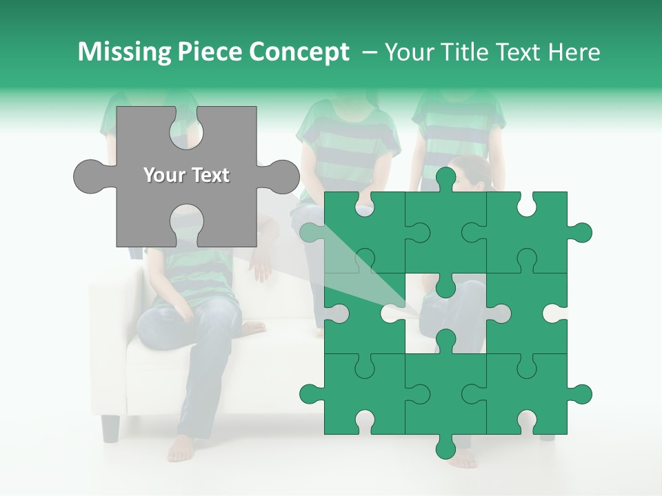 Girl Comfort Comfortable PowerPoint Template