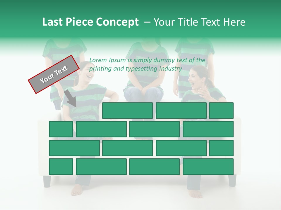 Girl Comfort Comfortable PowerPoint Template