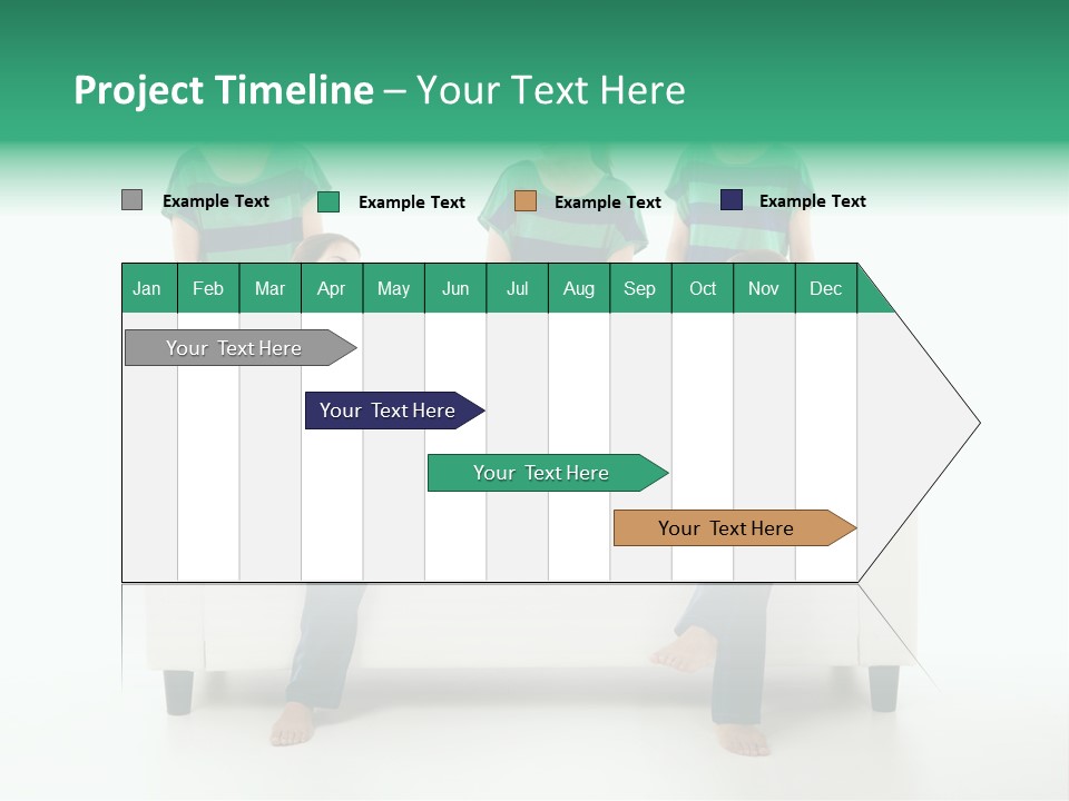Girl Comfort Comfortable PowerPoint Template