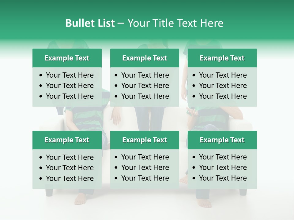 Girl Comfort Comfortable PowerPoint Template