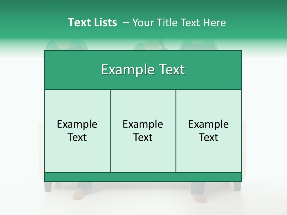 Girl Comfort Comfortable PowerPoint Template