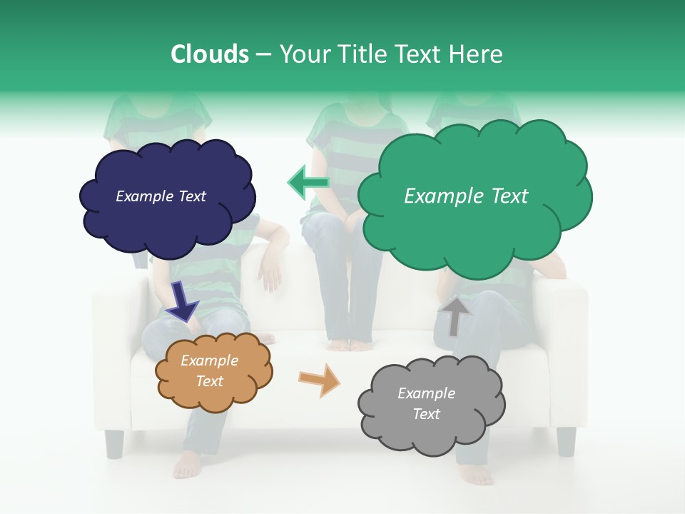 Girl Comfort Comfortable PowerPoint Template