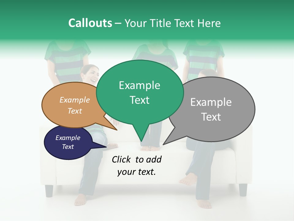 Girl Comfort Comfortable PowerPoint Template