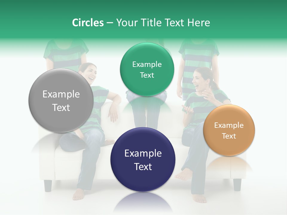 Girl Comfort Comfortable PowerPoint Template