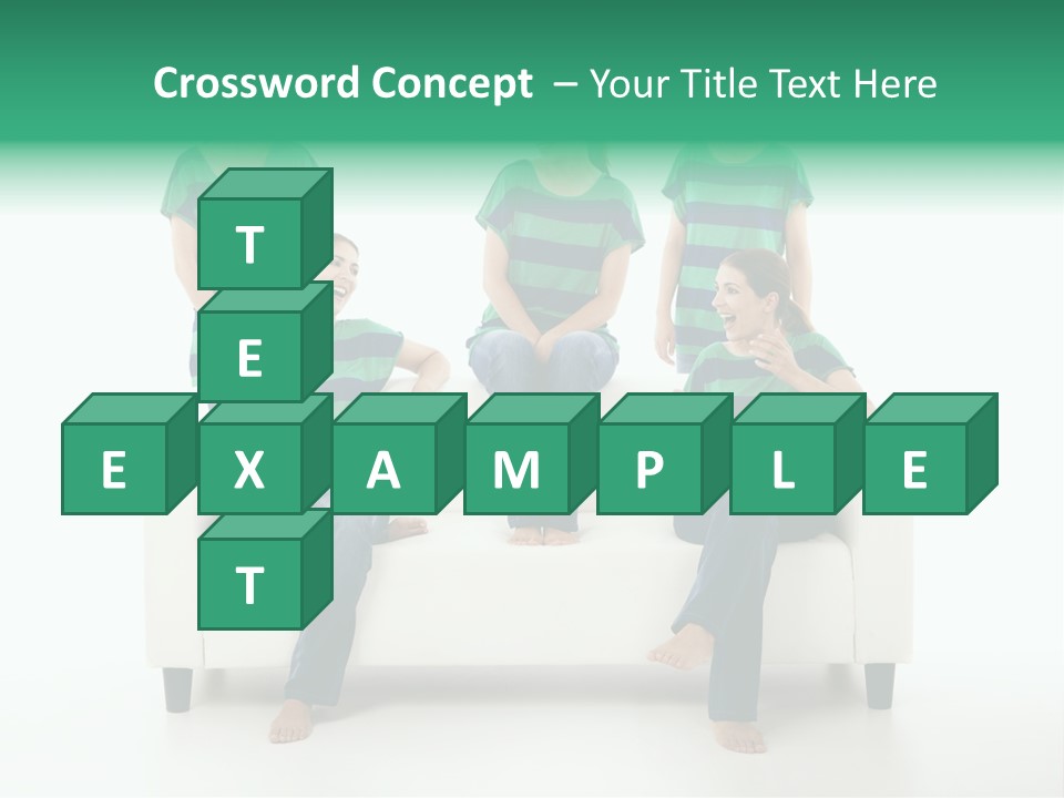 Girl Comfort Comfortable PowerPoint Template