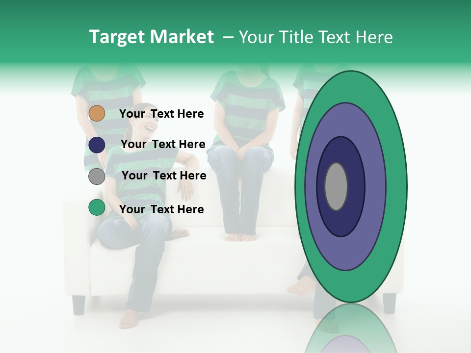 Girl Comfort Comfortable PowerPoint Template