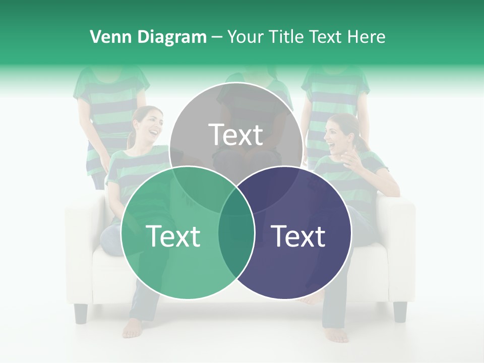 Girl Comfort Comfortable PowerPoint Template