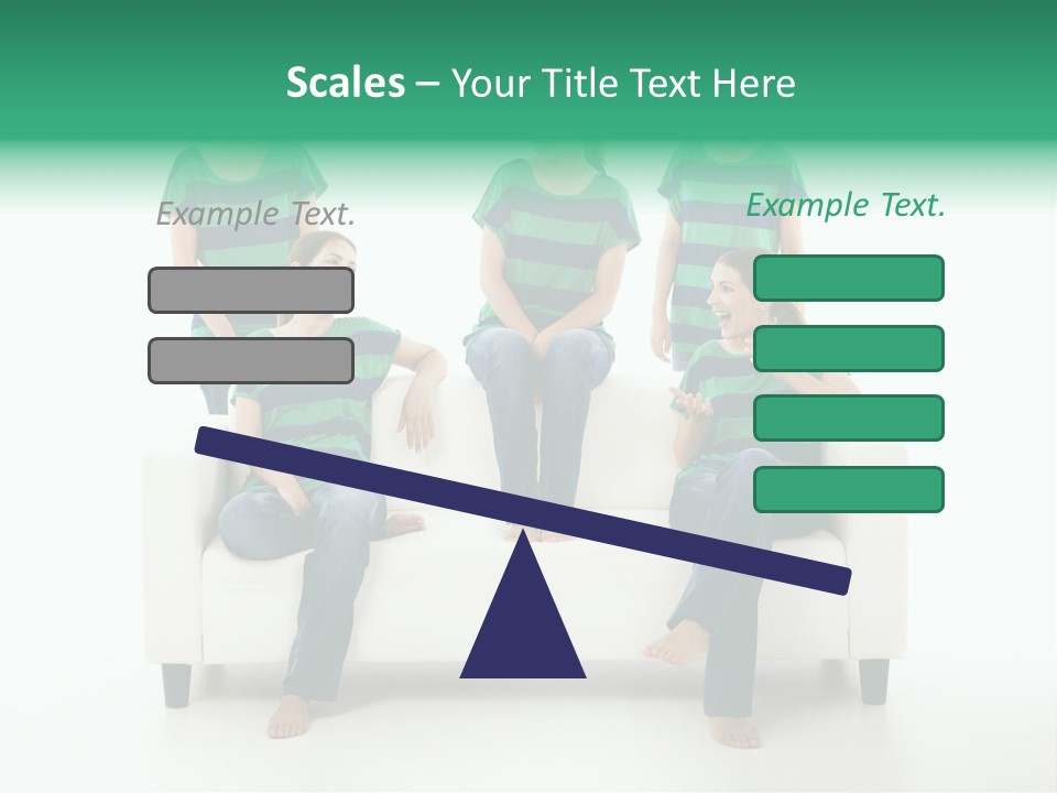 Girl Comfort Comfortable PowerPoint Template