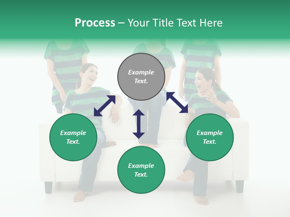 Girl Comfort Comfortable PowerPoint Template