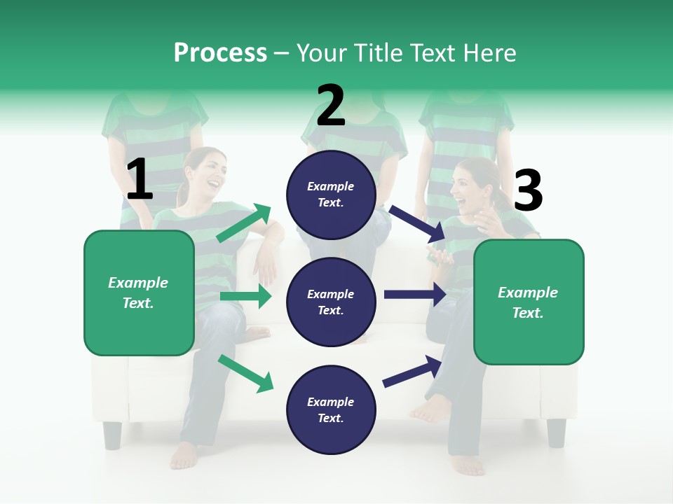 Girl Comfort Comfortable PowerPoint Template