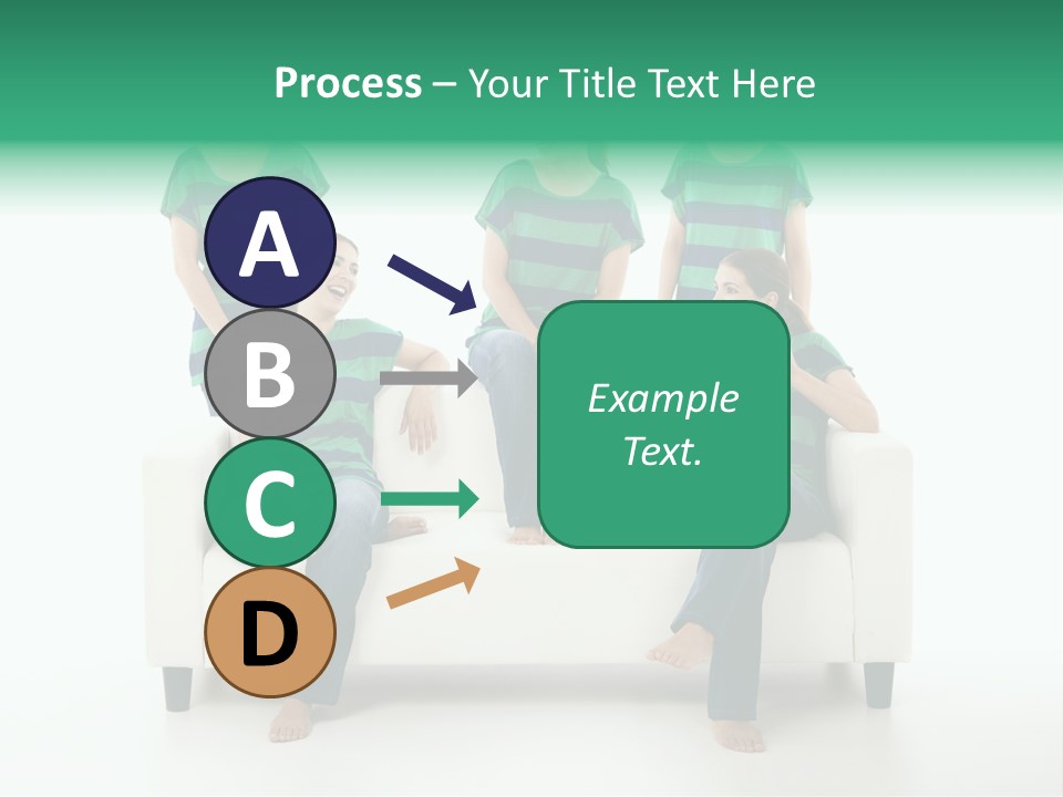 Girl Comfort Comfortable PowerPoint Template