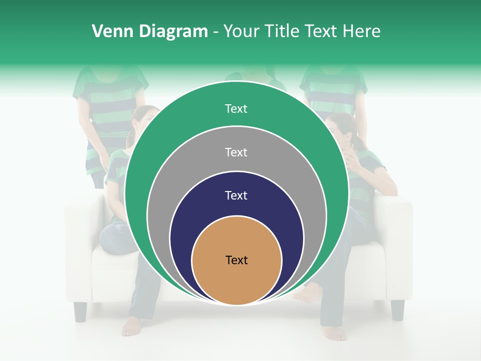 Girl Comfort Comfortable PowerPoint Template
